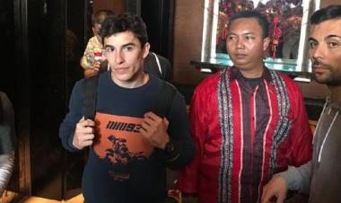 Marc Marquez Main ke Bandung