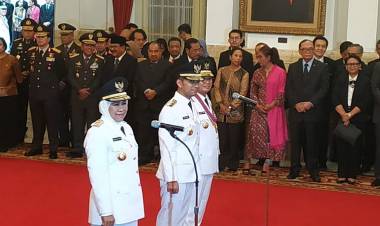 Jokowi Resmi Lantik Gubernur Jambi Pengganti Zumi Zola