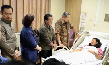 Ani Yudhoyono Sakit, Presiden Kirim Tim Dokter