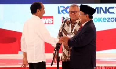 Pujian Prabowo Bikin Jokowi Unggul Debat