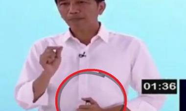 Begini Pengakuan Jokowi Terkait Tudingan Alat Bantu Debat