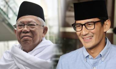Ma'ruf Amin Ingatkan Sandi Jangan Sungkan Berdebat dengan Dirinya