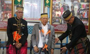 Dianugerahi Karaeng Manaba, Maruf Amin: Saya Jadi keluarga Karaeng Galaesong