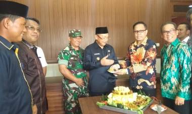 Bupati Sarolangun Resmikan Pabrik PT Balsa Mandala Persada