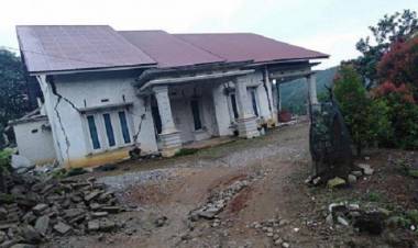 Gempa 4,8 SR Guncang Solok Selatan