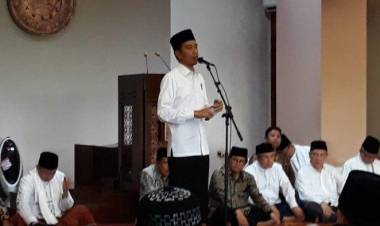 Didukung Kerabat Uno, Jokowi: Ya Logikanya kan Harusnya Dukung Sandi, Ya Kalau ke Saya Terima Kasih