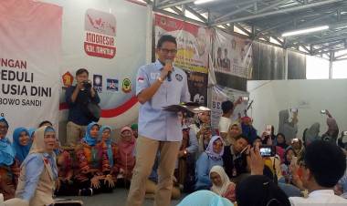 Soroti Status Guru TK, Sandiaga: Guru PAUD Harus Dapatkan Kesejahteraan Yang Layak