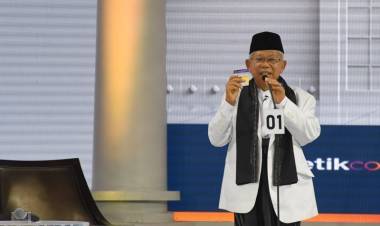 Maruf Amin Janji Dana Abadi Kebudayaan