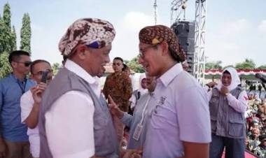 Bertemu Ratusan Purnawirawan Sandi Bertekad Fokus Ekonomi