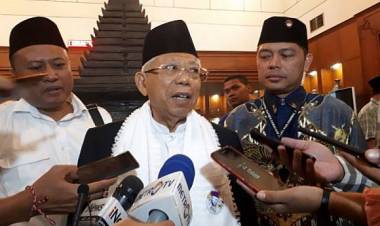 Tangkis Kabar Sakit, Ma'ruf Kampanye Terbuka di Madura