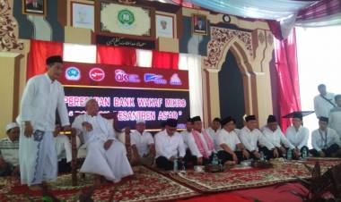 Resmikan Bank Wakaf Mikro Ponpes As'ad, Gubernur Jambi: Pertama di Provinsi Jambi