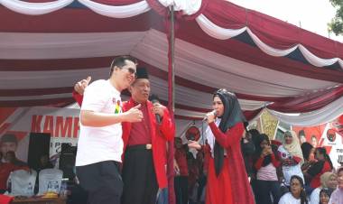 Hari Terakhir Kampanye, Ihsan Yunus dan Abdullah Sani Hadir Bersama dalam Apel Siaga