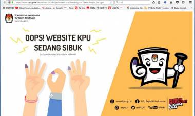 Ada Apa? Website Penghitungan KPU RI Tak Bisa Diakses