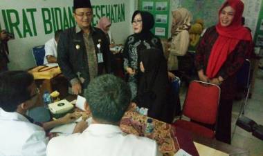 Cek Kesehatan JCH, Wawako Jambi Minta Jemaah Terbuka Soal Penyakit Diderita