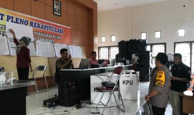 Kapolda Jambi Pantau Rekapilulasi di Kecamatan Ini