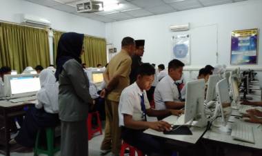 Hari Kedua 11.364 Siswa Ikuti UNBK, Maulana: Ada 5 Sekolah Masih Menumpang