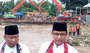 Anies Tanggapi Santai Soal Komentar Ahok Tentang Banjir Jakarta