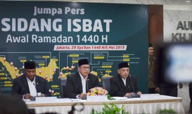 Senin Puasa, Menag: Hilal Terlihat Sedikitnya Sembilan Perukyat
