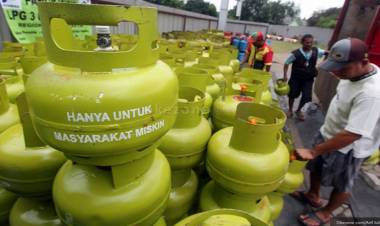 Duuh! Harga Elpiji 3 Kg Meroket, Disperindagkop Sarolangun Tak Berdaya