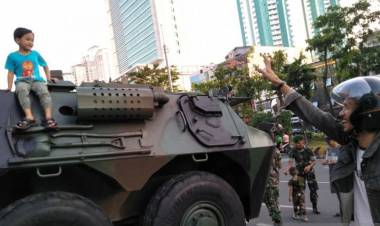 Alasan Anak-anak Hadir di Aksi 22 Mei Karena Ikut Teman dan Guru Ngaji