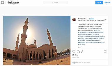 Ada Masjid Ganti Nama Jadi Maria Bunda Yesus di Abu Dhabi