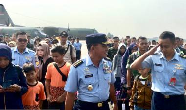Setiap Hari TNI AU Berangkatkan 1.500 Pemudik di Lanud Halim