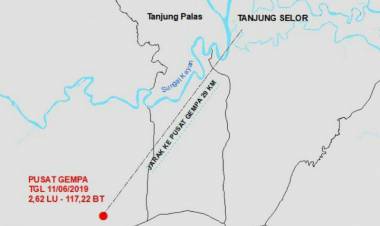 Warga Bulungan Sempat Berlarian Keluar Rumah Akibat Gempa