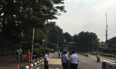 Jalan Medan Merdeka Barat Ditutup Lagi Senin Ini