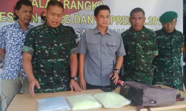 IRT di Bengkalis Temukan Tas Berisikan Ekstasi Senilai Rp6 Miliar