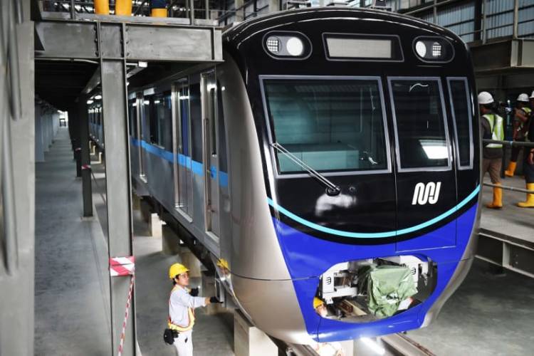 Kereta MRT Bakal Diuji Coba Desember 2018 