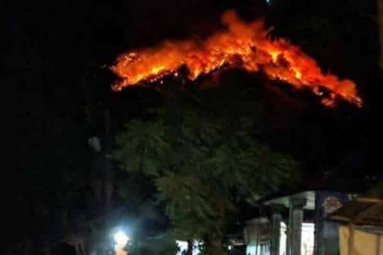 Larva Terlontar Sejauh 2 Km, Pada Saat Gunung Agung Meletus