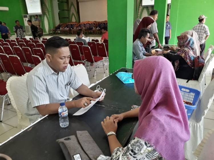 Sebelum Berangkat CJH Jambi Mulai Lakukan Simulasi di Asrama Haji