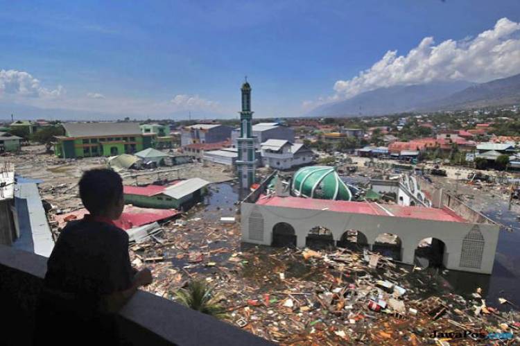 Setelah Gempa dan Tsunami, Sebagian Pemukiman Palu Direndam Banjir