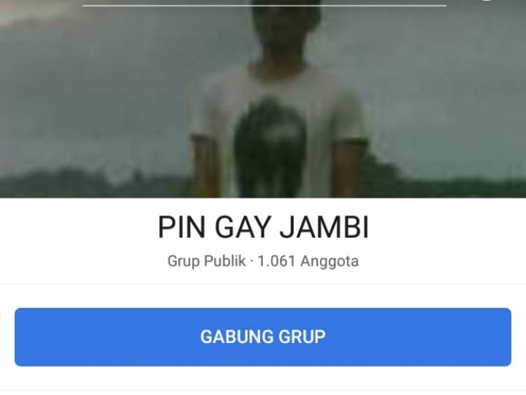 HEBOH! Grup Facebook Gay Jambi Lebih dari 1, Anggotanya Pun Lebih dari 1.000