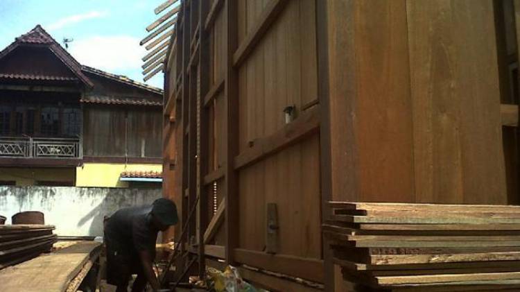 Mengintip Usaha Rumah Bongkar Pasang di Palembang Eksis