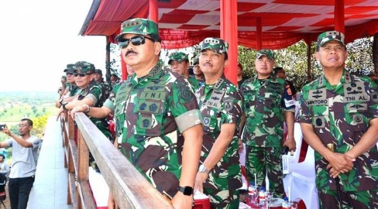 Panglima TNI: Latihan Tempur Bangun Sistem Satu Komando