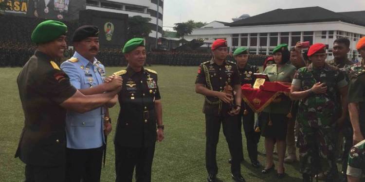 Ini Perintah Panglima TNI kepada Jenderal Andika Saat Sertijab