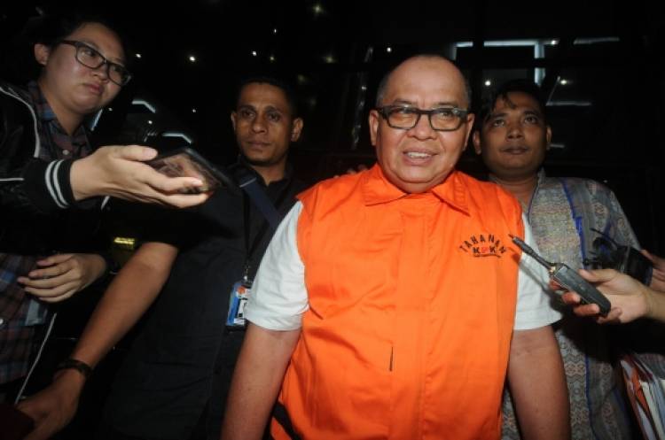 KPK Tahan Sekda Kota Dumai dan Dirut Mawatindo