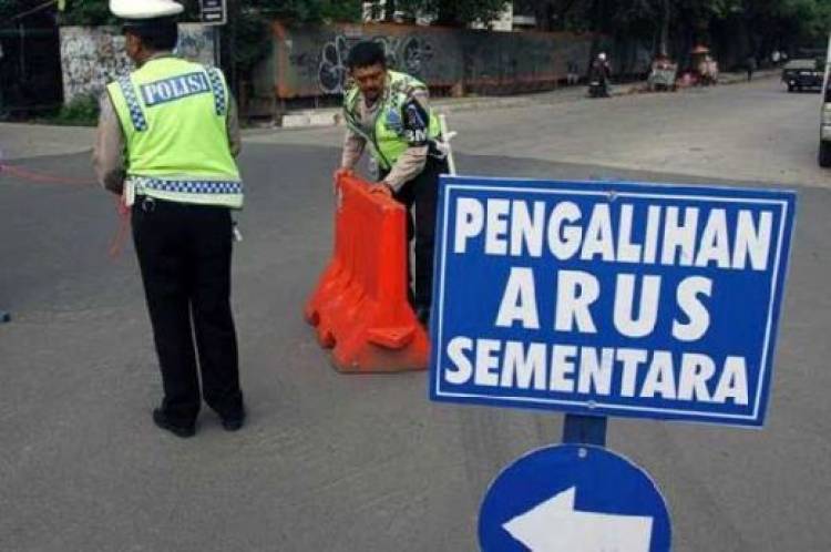 Polisi Minta Massa Bela Uighur Masuk dari Jalan Prof Satrio