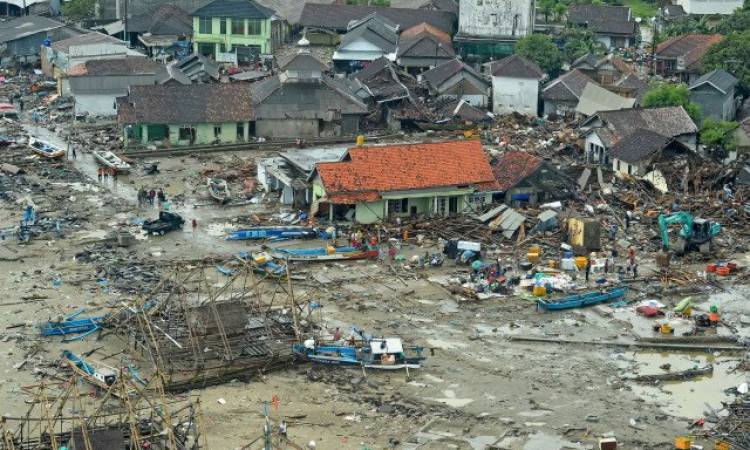 313 Korban Tewas Akibat Tsunami di Pandeglang 