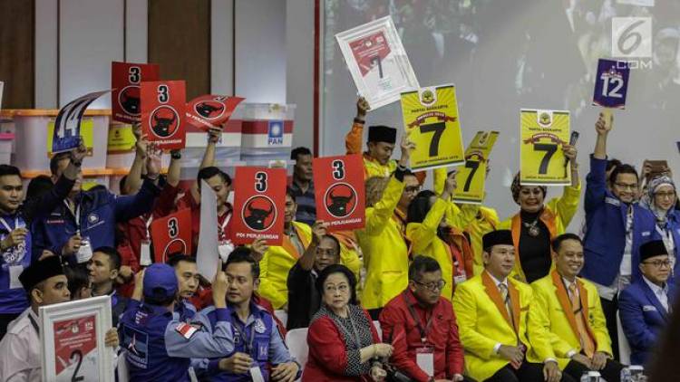 Survei: PDIP Elektabilitas Tertinggi, PSI Hanya 1,2 Persen