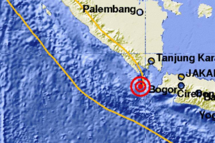 Lagi, Gempa Bumi Guncang Kota Bandarlampung