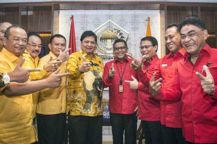 Nah Loh! PDIP Ngotot Dukung Golkar Kalahkan Gerindra di Pemilu 2019
