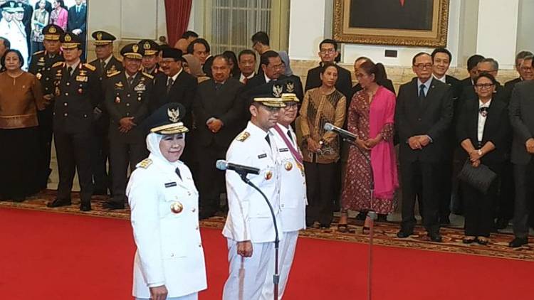 Jokowi Resmi Lantik Gubernur Jambi Pengganti Zumi Zola