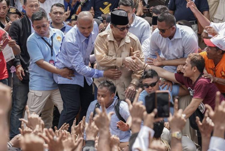 Prabowo: Bahwa Saya akan Memimpin Pemerintah yang Sangat, Sangat Antikoruptor