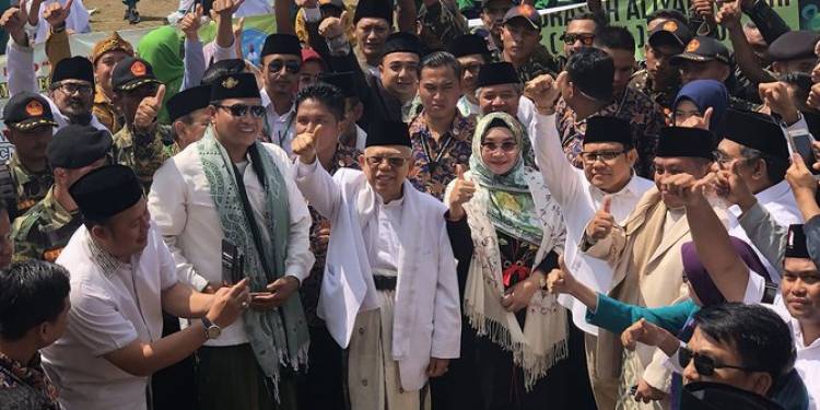 Ma'ruf Amin Sebut NU Penyelamat Bagaikan Kapal Nabi Nuh