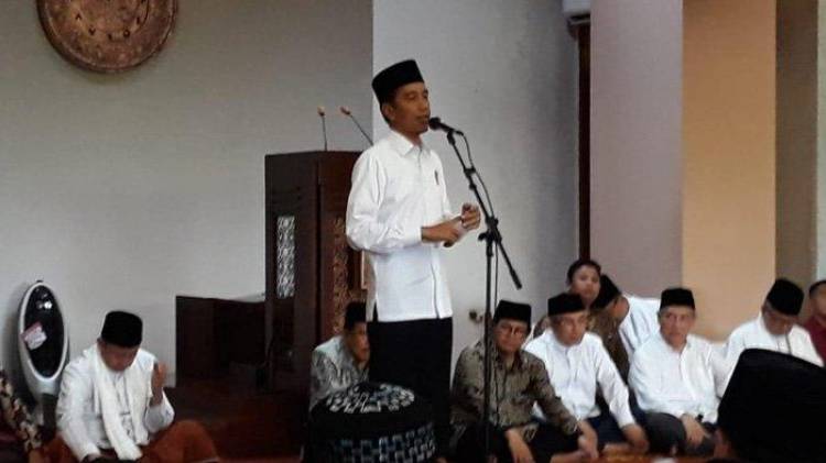 Didukung Kerabat Uno, Jokowi: Ya Logikanya kan Harusnya Dukung Sandi, Ya Kalau ke Saya Terima Kasih