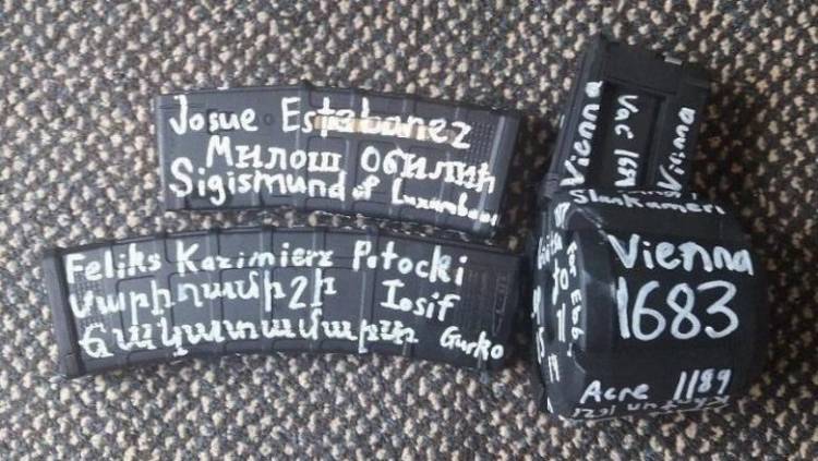 Ini Maksud Nama-nama di Senjata Pelaku Teror Masjid di Selandia Baru