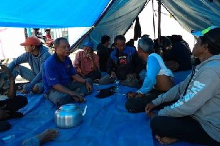 Belasan Petani Tuntut Ganti Rugi Gusuran Proyek PLTU