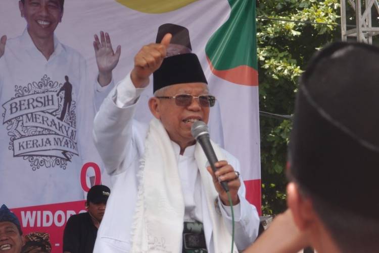 Target 25 Persen Prabowo Menang, Ma'ruf: Nggak Ada Satu Survei Pun Prabowo-Sandiaga Menang